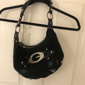 Guess Black bag - great detail on front